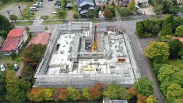 photo: Musée Ando à Karuizawa (Under Construction)