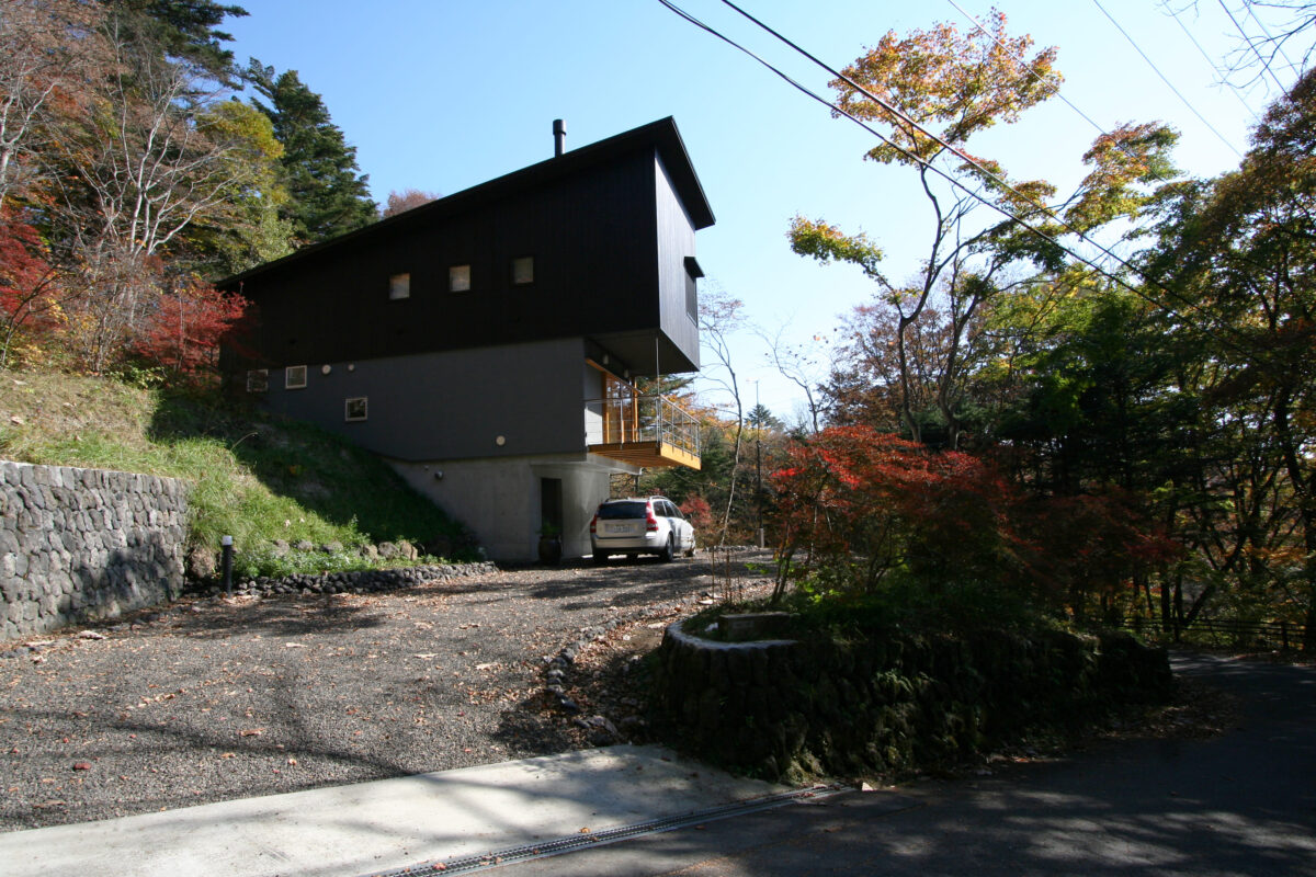 写真：吉ケ沢の山荘（外観）