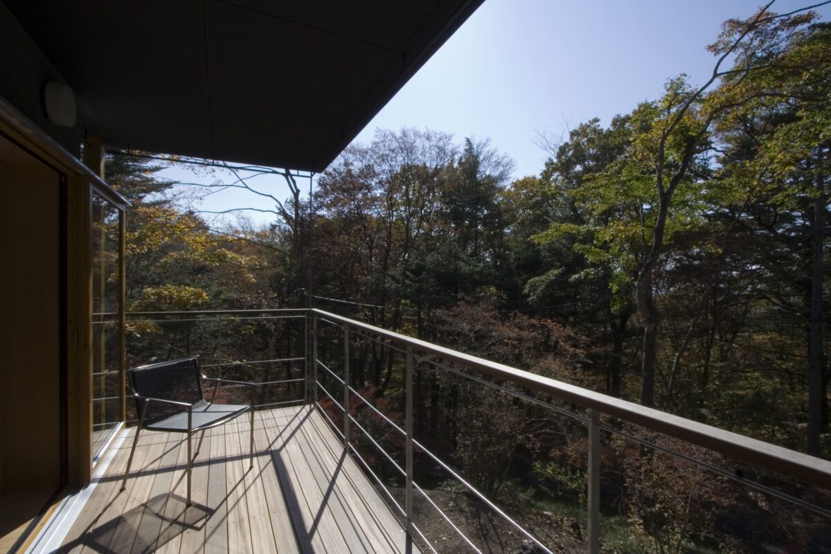 写真：吉ケ沢の山荘（外観）